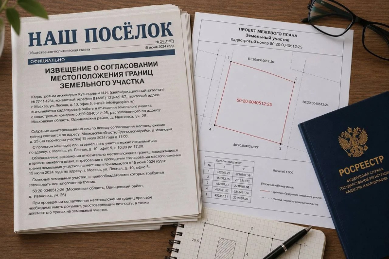 Сосед пропал, участок заброшен. Как согласовать границы
