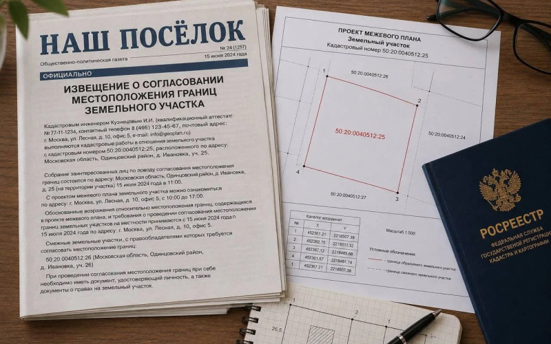 Сосед пропал, участок заброшен. Как согласовать границы