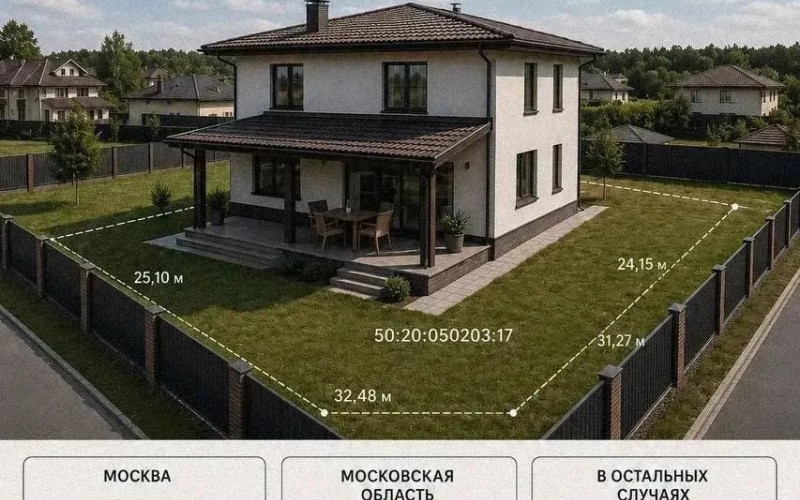 Как выкупить землю под домом в 2026 году: инструкция для Москвы и Московской области